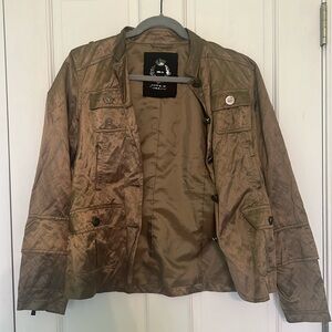 Metallic Cino Jacket